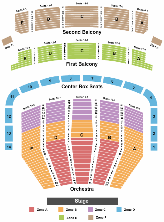 Hamilton Seating Chart Dc